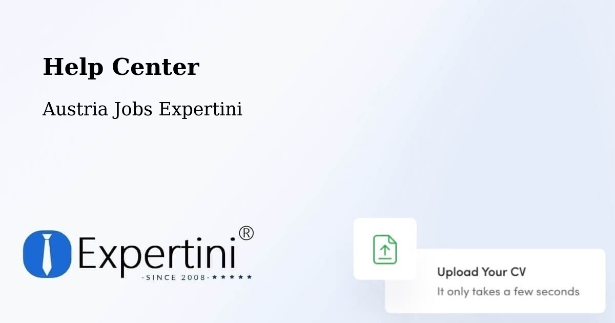 Help Center - Austria Jobs Expertini